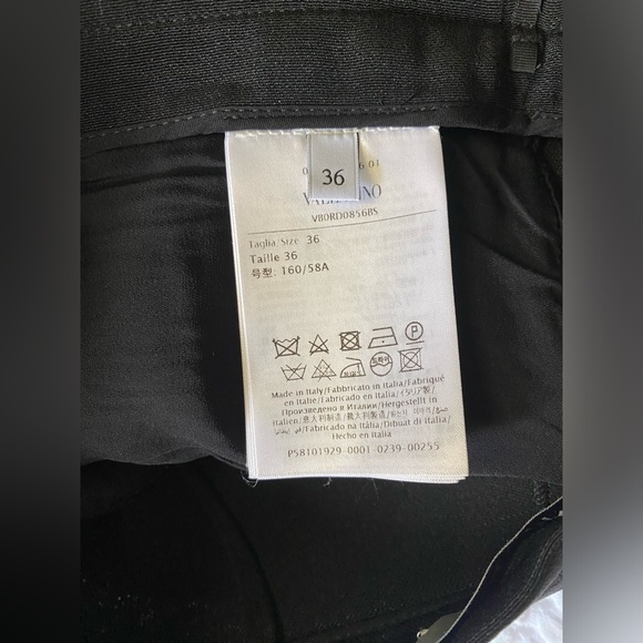 Valentino S/S 21’ Stretch Crepe Wool Silk Bermuda Shorts $1250 Size 36 Resort - Picture 9 of 16